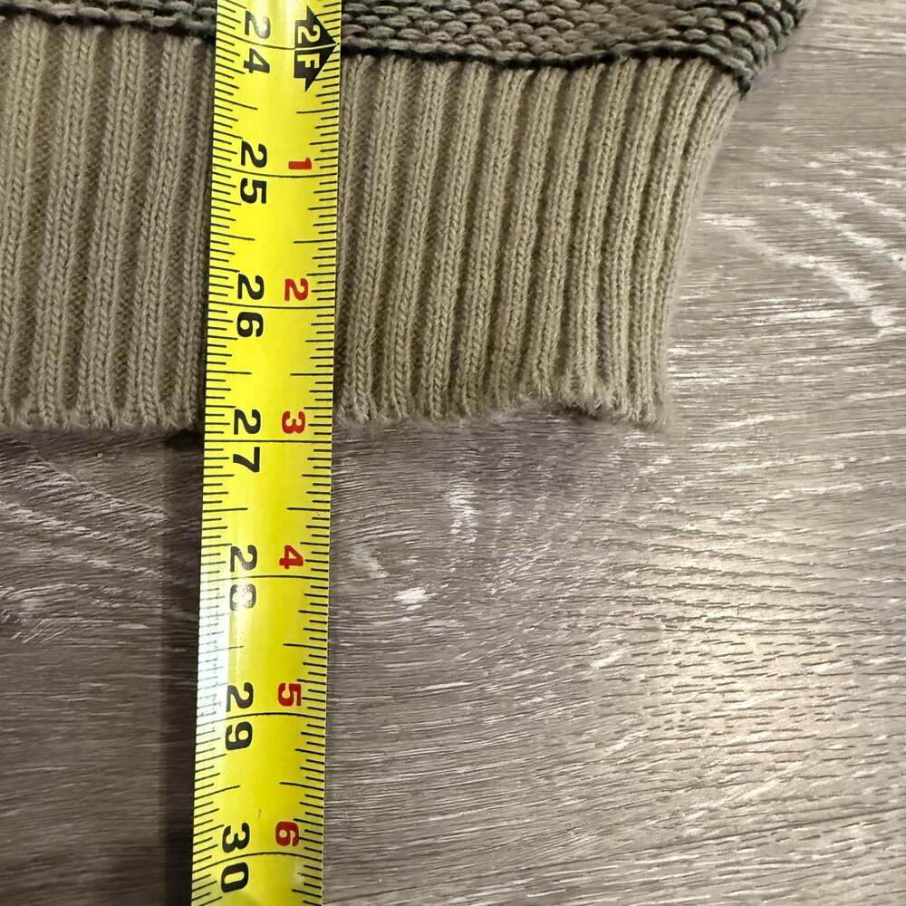 Vintage 80s London Fog Geometric Knit Crewneck Sweater, Size XL. - Picture 8 of 16